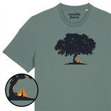 Wild Camping Tree T Shirt