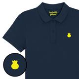 Semi-Acoustic Guitar Embroidered Polo Shirt