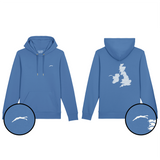 British Isles Swimming Embroidered Hoodie