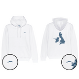 British Isles Swimming Embroidered Hoodie