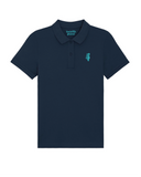 Bass Guitar Embroidered Polo Shirt