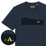 Bike and Tent Midnight T Shirt