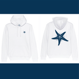 Starfish Embroidered Hoodie