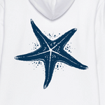 Starfish Embroidered Hoodie