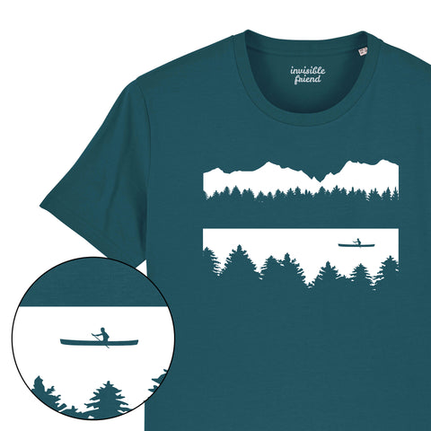 Canoe Wilderness T Shirt