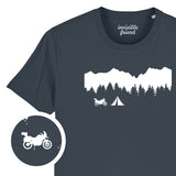 Motorbike and Tent T Shirt