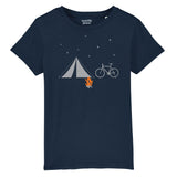 Bike and Tent T Shirt - Kids