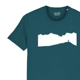 Snowboard Mountain View T Shirt