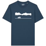 Classic Camper Van Mountains T Shirt