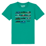 F1 Cars 2026 T Shirt - Kids