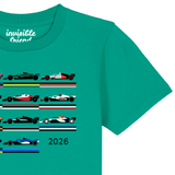 F1 Cars 2026 T Shirt - Kids