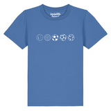 Footballs Through History T Shirt - Kids