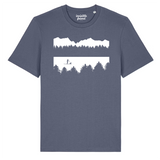 Man and Dog Paddle Board T Shirt