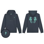 Seahorse Embroidered Hoodie