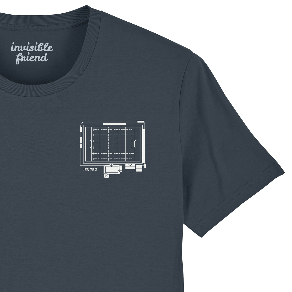 Jersey Reds RUFC Ground T Shirt – invisible friend
