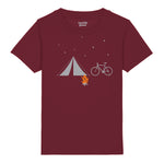 Bike and Tent T Shirt - Kids