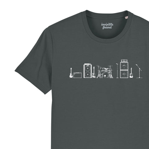 Rock Band Equipment T Shirt SALE!
