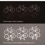 comparison between reflective design in dark and direct light