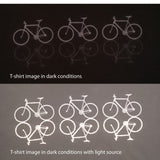 comparison between reflective design in dark and direct light
